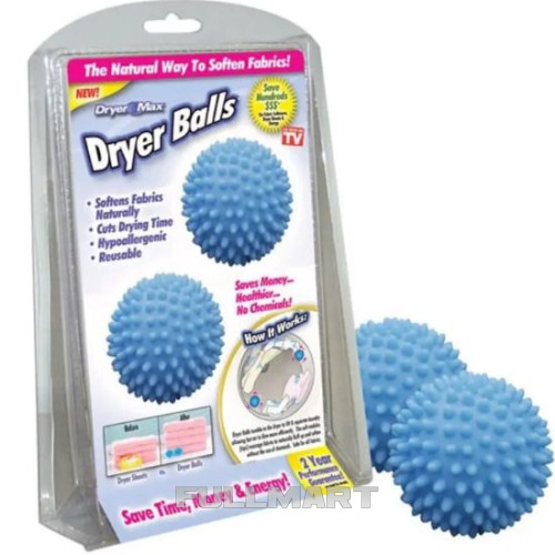 Шарики для стирки белья одежды Dryer balls